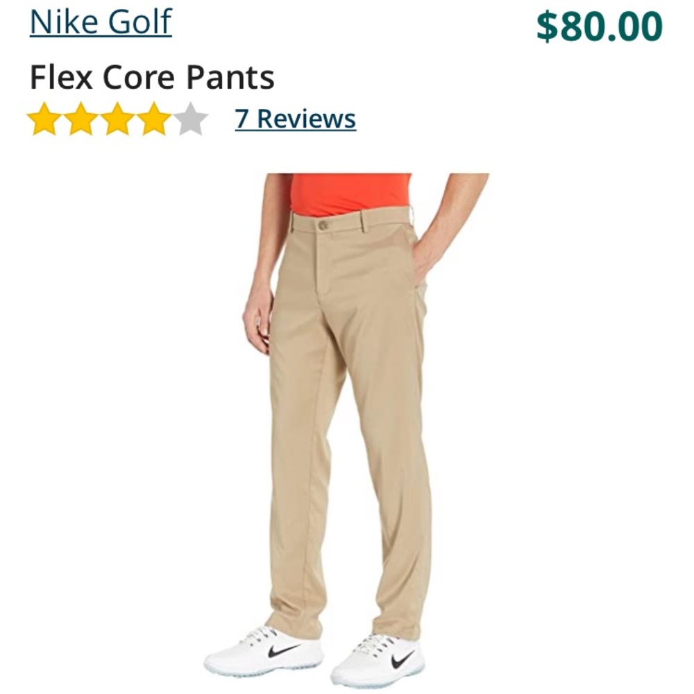 Nike Dri Fit golf/sports khakis